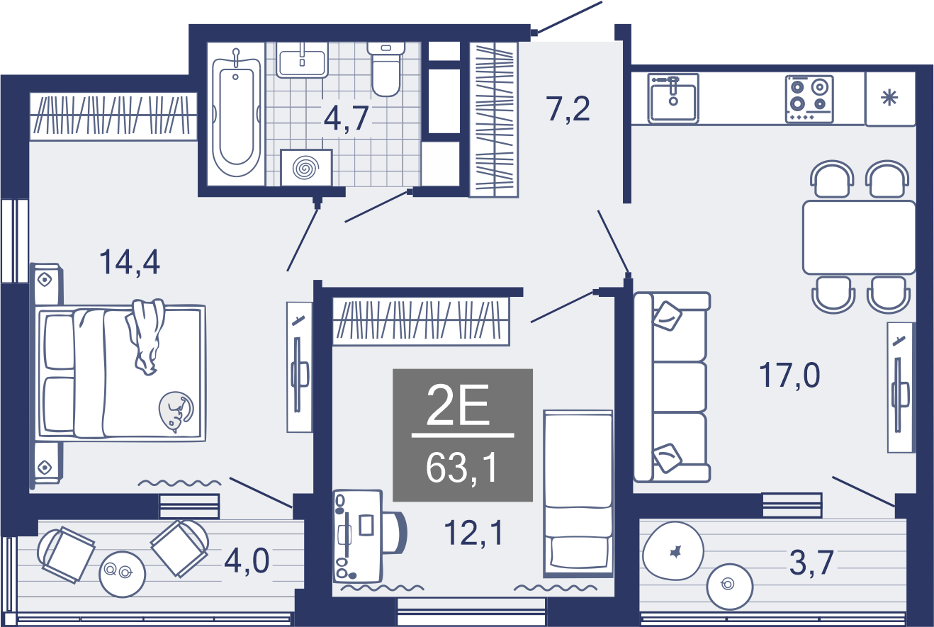 Планировка квартиры